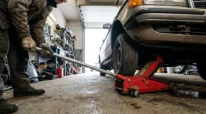lifting vehicle safely with hydraulic car jack