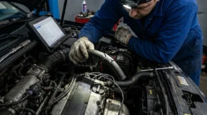 vacuum leak causing rough idle and engine stalling