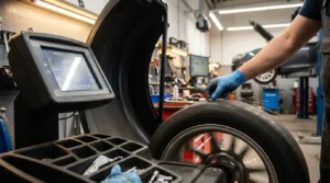 symptoms of unbalanced wheels steering vibration uneven tire wear