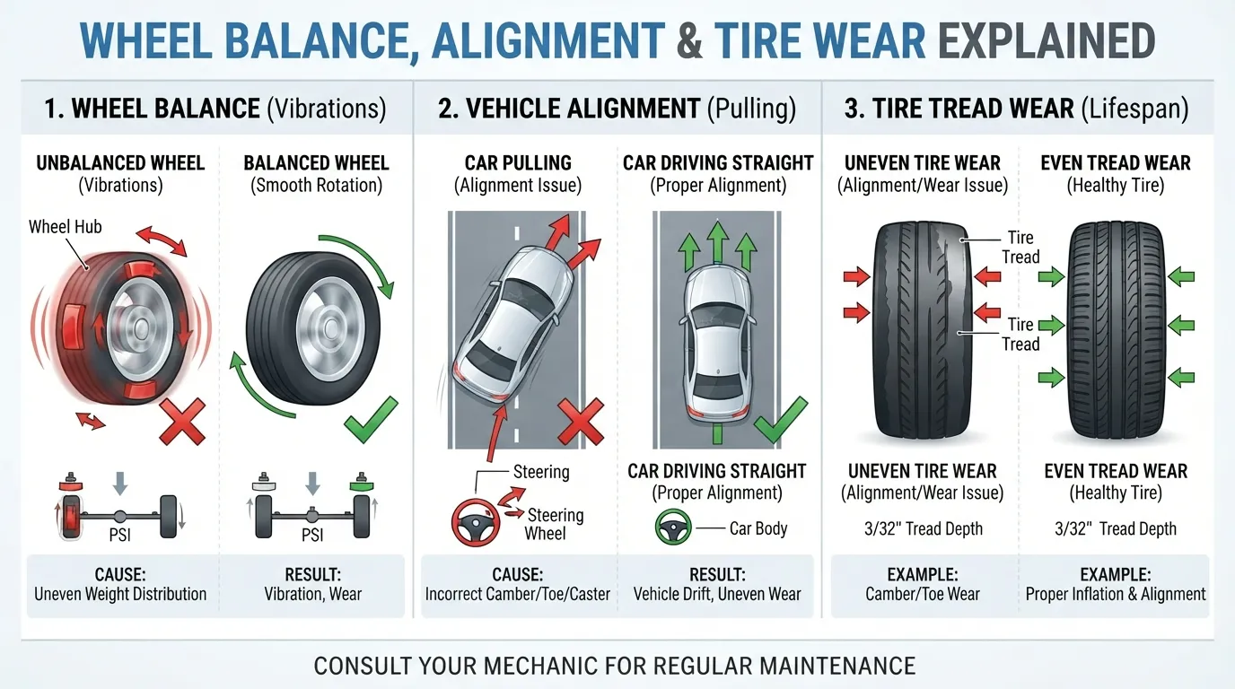 Wheel Balancing Vs Wheel Alignment What's The Difference