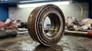steering wheel vibration caused by faulty wheel bearing