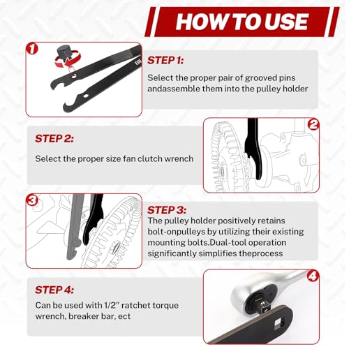 Best Fan Clutch Wrench Sets For Cooling-System Repairs