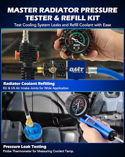 Best Coolant Pressure Tester Kit-FOUR UNCLES 33pc Cooling Kit-Best Coolant Pressure Tester Kit: Top Picks & Tips -automotive pressure tester, best coolant pressure tester kit, car coolant tester, coolant system pressure test, coolant tester, how to test coolant pressure, leak detection kit, pressure tester kit, radiator pressure tester- https://motoradvises.com/best-coolant-pressure-tester-kit/ ‎
