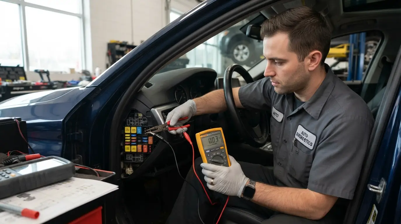 finding parasitic battery drain by pulling fuses